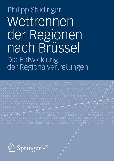 Wettrennen der Regionen nach Brüssel - Philipp Studinger