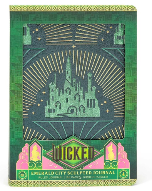 Wicked: Emerald City Sculpted Journal - Insight Editions
