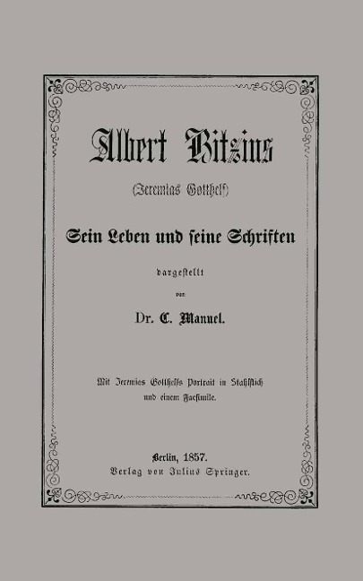 Albert Bitzius - C. Manuel