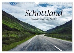 Schottland, Atemberaubender Norden (Wandkalender 2025 DIN A4 quer), CALVENDO Monatskalender - Sina Sohn