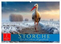 Cover-Bild zum Titel 'Störche - Zeit für schöne Augenblicke (Wandkalender 2026 DIN A2 quer), CALVENDO Monatskalender' von 'Roder Roder'