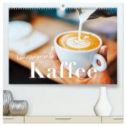 Cover-Bild zum Titel 'Genussmomente Kaffee (hochwertiger Premium Wandkalender 2027 DIN A2 quer), Kunstdruck in Hochglanz' von 'M. Scott'
