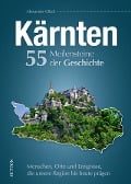 Cover-Bild zum Titel 'Kärnten. 55 Meilensteine der Geschichte' von 'Alexander Glück'