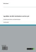 Cover-Bild zum Titel 'Inge Müller, die DDR- Schriftstellerin und ihre Lyrik' von 'Ermira Islami'