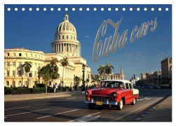 Cover-Bild zum Titel 'Cuba Cars (Tischkalender 2026 DIN A5 quer), CALVENDO Monatskalender' von 'André Krajnik'