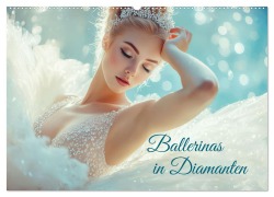 Ballerinas in Diamanten (Wandkalender 2026 DIN A2 quer), CALVENDO Monatskalender - Ally Bee