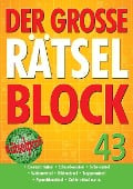 Cover-Bild zum Titel 'Der große Rätselblock 43' von ''