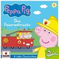 Cover-Bild zum Titel '008/Das Feuerwehrauto (und 5 weitere Geschichten)' von 'Peppa Pig Hörspiele'