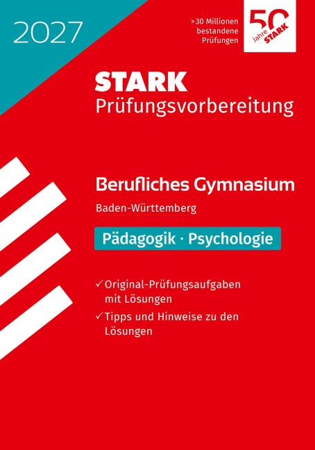 STARK Pädagogik/Psychologie - Abitur Berufliches Gymnasium 2027 BW - Prüfungsvorbereitung - 