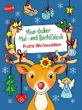 Cover-Bild zum Titel 'Mein dicker Mal- und Bastelblock. Frohe Weihnachten' von 'Corina Beurenmeister'