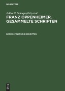Cover-Bild zum Titel 'Politische Schriften' von ''