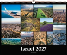 Cover-Bild zum Titel 'Israelkalender 2027 Black Version' von ''