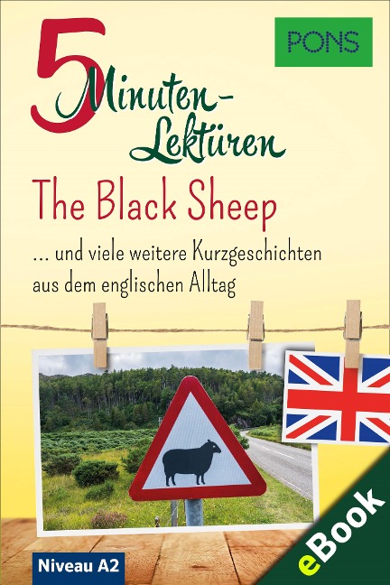 PONS 5-Minuten-Lektüren Englisch A2 - The Black Sheep - PONS Langenscheidt GmbH