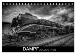 Cover-Bild zum Titel 'Dampflokomotiven (Tischkalender 2026 DIN A5 quer), CALVENDO Monatskalender' von 'Dirk Jonas'