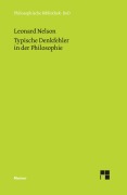 Cover-Bild zum Titel 'Typische Denkfehler in der Philosophie' von 'Leonard Nelson'