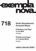 Cover-Bild zum Titel 'Präludium und Fuge' von 'Krzysztof Meyer, Dmitrij Schostakowitsch'