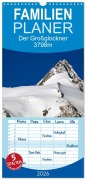 Familienplaner 2026 - Der Großglockner 3798m mit 5 Spalten (Wandkalender, 21 x 45 cm) CALVENDO - Christa Kramer