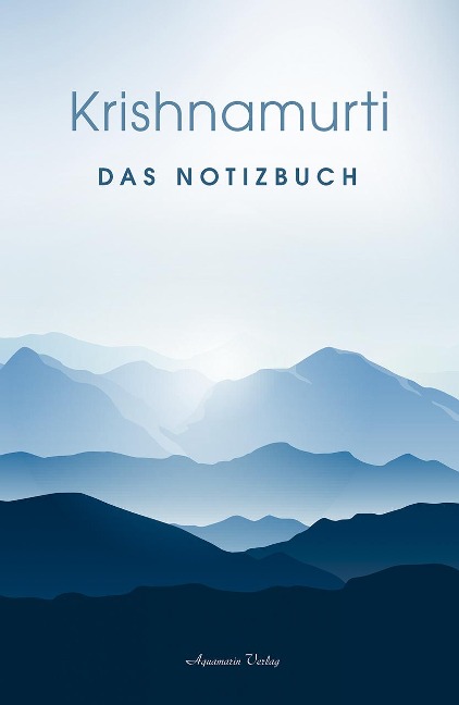 Das Notizbuch - Krishnamurti