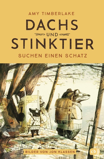 Dachs und Stinktier suchen einen Schatz - Amy Timberlake