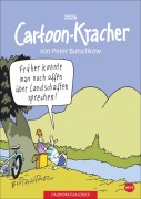 Peter Butschkow: Cartoon-Kracher Halbmonatskalender 2026 - 