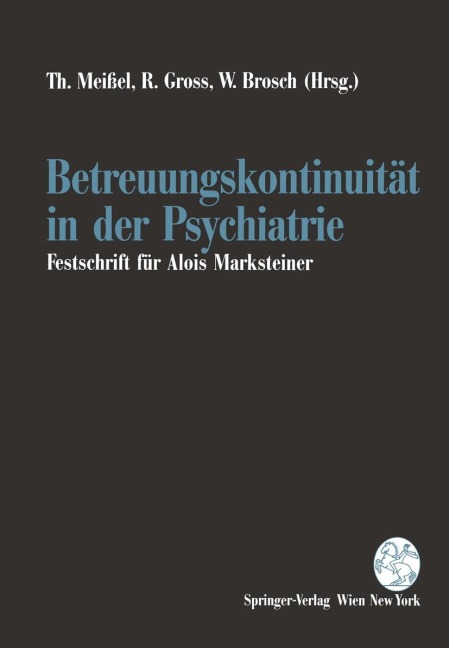 Betreuungskontinuität in der Psychiatrie - 