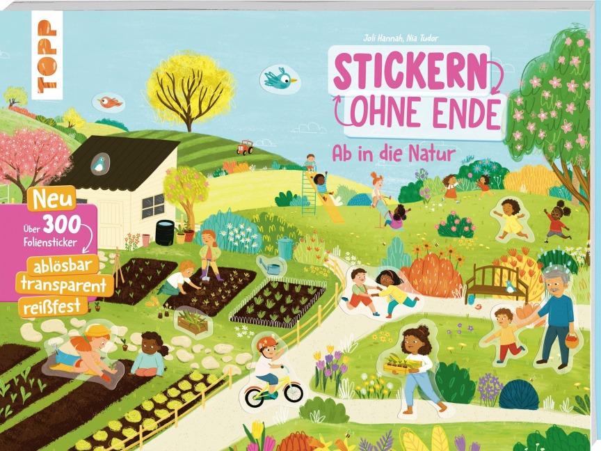 Stickern ohne Ende - Ab in die Natur - Joli Hannah