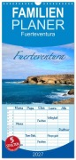 Cover-Bild zum Titel 'Familienplaner 2027 - Fuerteventura mit 5 Spalten (Wandkalender, 21 x 45 cm) CALVENDO' von 'Dominik Wigger'