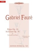 Cover-Bild zum Titel 'Elégie c-Moll op. 24 · Sicilienne g-Moll op. 78' von 'Gabriel Fauré'