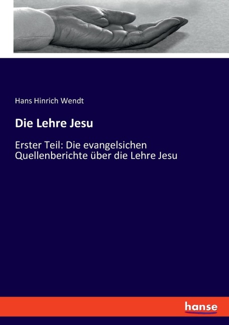 Die Lehre Jesu - Hans Hinrich Wendt