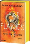 Cover-Bild zum Titel 'Fear the Flames - Die Drachenkönigin' von 'Olivia Rose Darling'