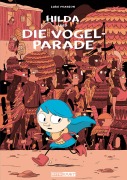 Cover-Bild zum Titel 'Hilda und die Vogelparade' von 'Luke Pearson'