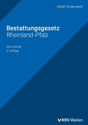 Cover-Bild zum Titel 'Bestattungsgesetz Rheinland-Pfalz' von 'Detlef Stollenwerk'