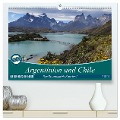 Argentinien und Chile - vom Regenwald bis Feuerland (hochwertiger Premium Wandkalender 2024 DIN A2 quer), Kunstdruck in Hochglanz - Flori Flori0
