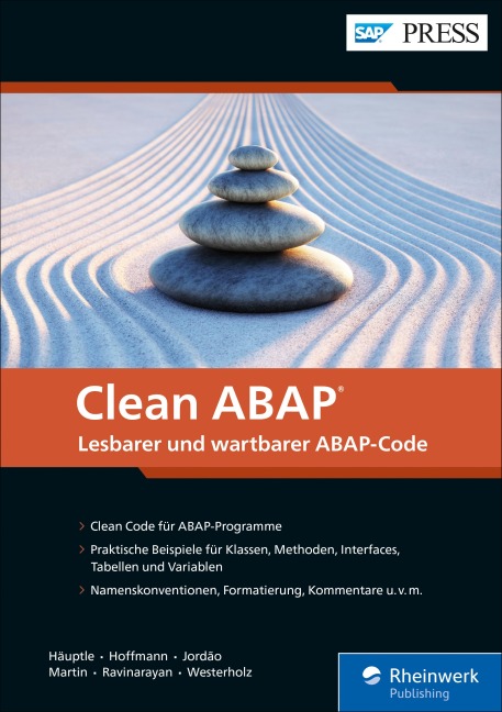 Clean ABAP - Klaus Haeuptle, Rodrigo Jordão, Kai Westerholz, Florian Hoffmann, Michel Martin