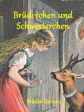 Cover-Bild zum Titel 'Brüderchen und Schwesterchen' von 'Brüder Grimm'
