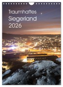 Cover-Bild zum Titel 'Traumhaftes Siegerland 2026 (Wandkalender 2026 DIN A4 hoch), CALVENDO Monatskalender' von 'Dag Ulrich Irle'