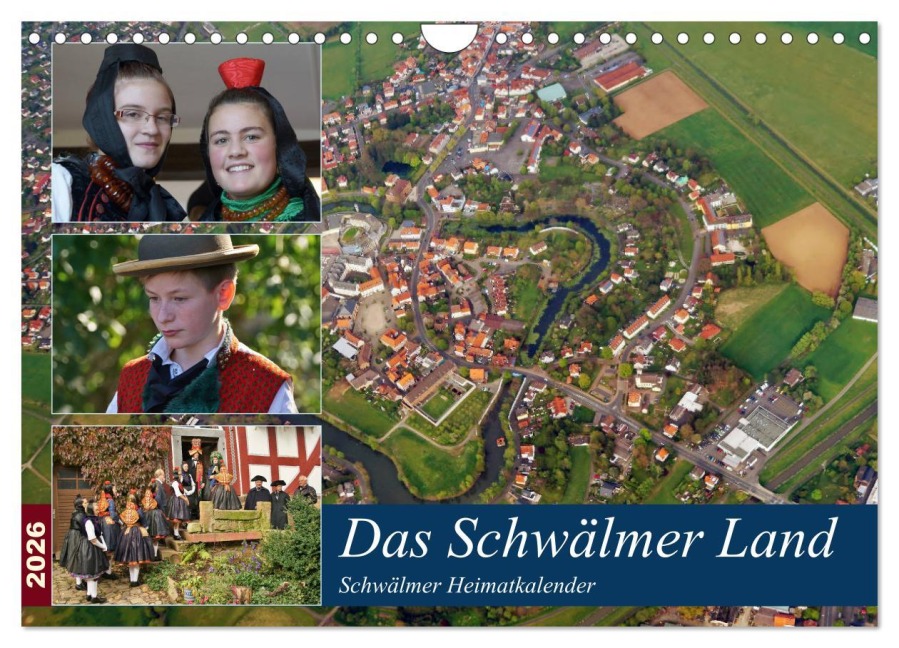 Das Schwälmer Land (Wandkalender 2026 DIN A4 quer), CALVENDO Monatskalender - Lutz Klapp