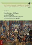 Cover-Bild zum Titel 'Facetten der Teilhabe an Musikkultur' von 'Hsin-Rui Lin'