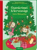 Cover-Bild zum Titel 'Chaoskrümel & Nervensäge feiern Weihnachten (Chaoskrümel & Nervensäge 4)' von 'Tiina Nopola, Sinikka Nopola'