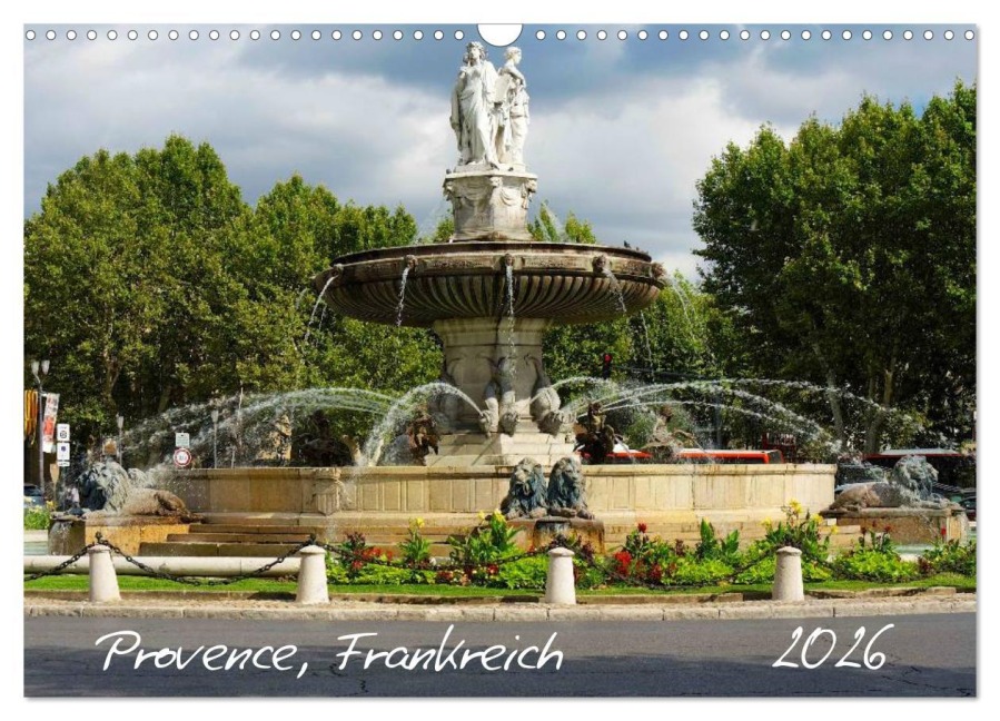 Provence, Frankreich (Wandkalender 2026 DIN A3 quer), CALVENDO Monatskalender - ChriSpa ChriSpa