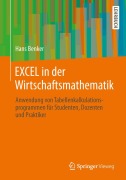 Cover-Bild zum Titel 'EXCEL in der Wirtschaftsmathematik' von 'Hans Benker'