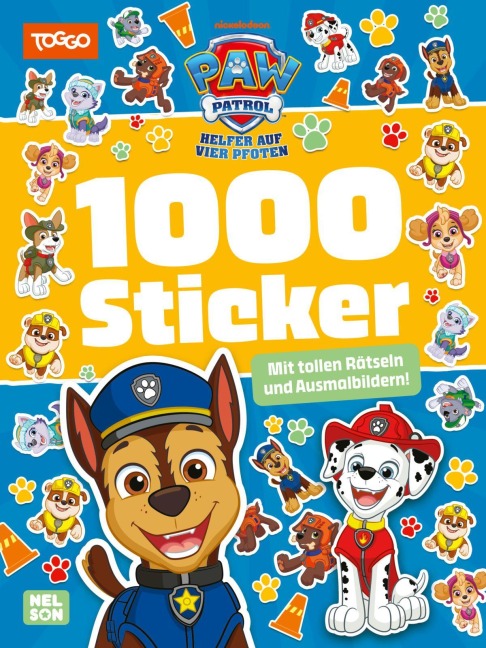 PAW Patrol Mitmachbuch: 1000 Sticker - 