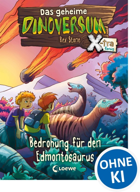 Das geheime Dinoversum Xtra (Band 6) - Bedrohung für den Edmontosaurus - Rex Stone