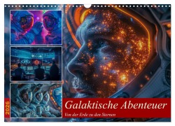 Cover-Bild zum Titel 'Galaktische Abenteuer (Wandkalender 2026 DIN A3 quer), CALVENDO Monatskalender' von 'Steffen Gierok-Latniak'
