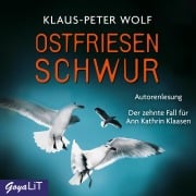Cover-Bild zum Titel 'Ostfriesenschwur [Ostfriesenkrimis, Band 10]' von 'Klaus-Peter Wolf'