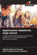 Cover-Bild zum Titel 'Applicazioni didattiche negli alunni' von 'Gabriel Navarro Salcedo, Julia Carolina García Santoyo'