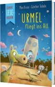 Cover-Bild zum Titel 'Kleine Lesehelden: Urmel fliegt ins All' von 'Max Kruse, Judith Ruyters'