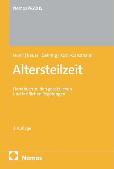 Altersteilzeit - Laila Katharina Huml, Jochen Koch-Ganzmann, Karoline Bauer, Steffen Gehring