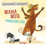 Cover-Bild zum Titel 'Mama Muh verkleidet sich' von 'Jujja Wieslander'