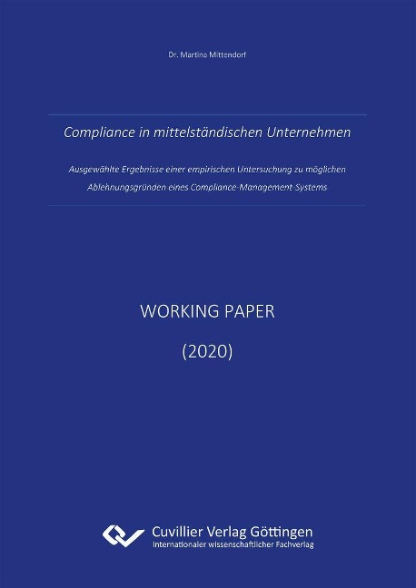 Compliance in mittelständischen Unternehmen - 